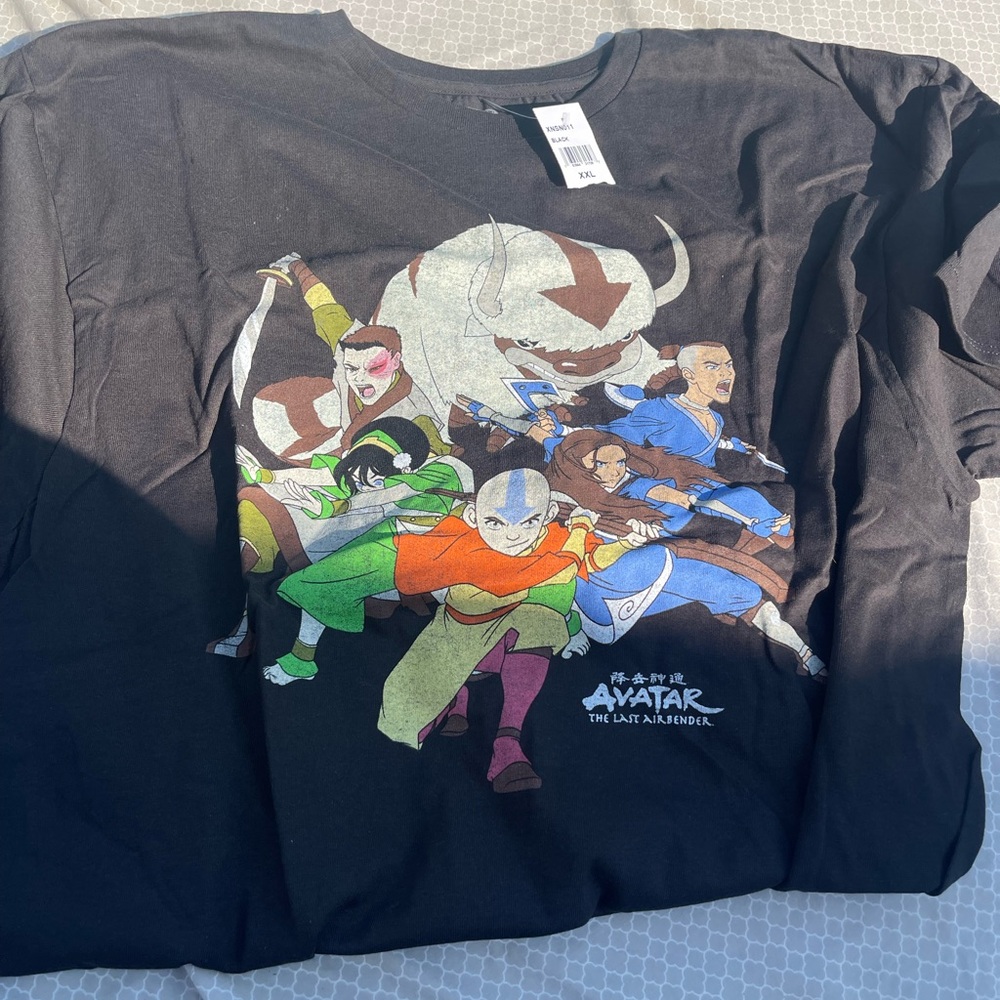 Avatar: The Last Airbender Black T-Shirt